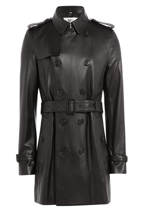 trenchcoat marke burberry gr 128|burberry leather trench coat.